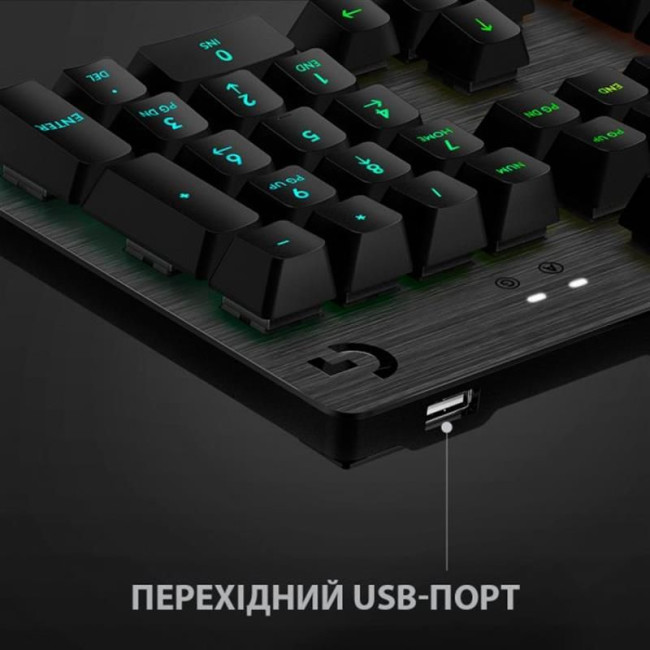 Клавиатура Logitech G512 Carbon Lightsync RGB GX Brown Tactile Carbon (920-009352)