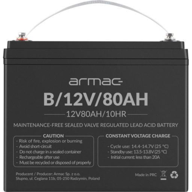 Armac VRLA AGM 12V/80AH