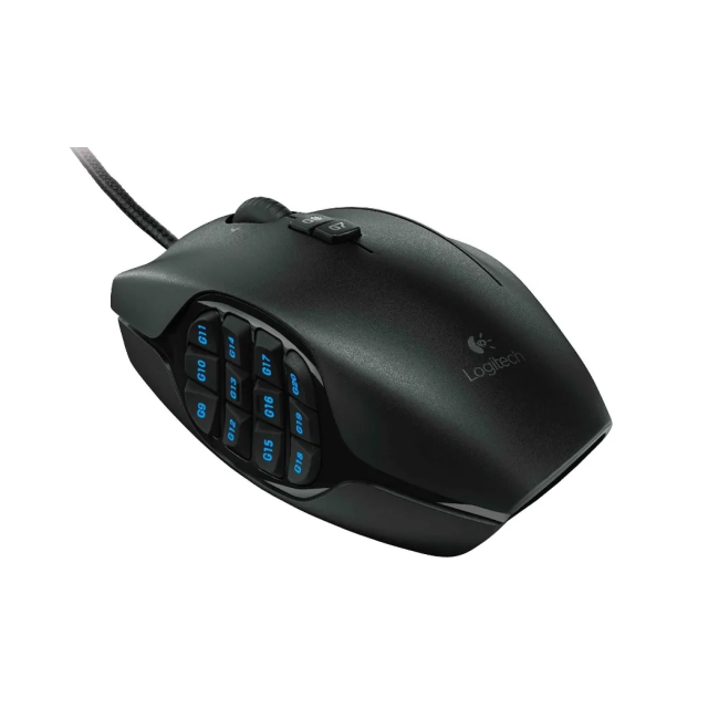 Logitech G600 MMO Gaming Mouse Black (910-003623, 910-002864)