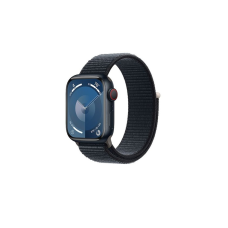 Apple Watch Series 9 GPS + Cellular 41mm Midnight Alu. Case w. Midnight Sport Loop (MRHU3)