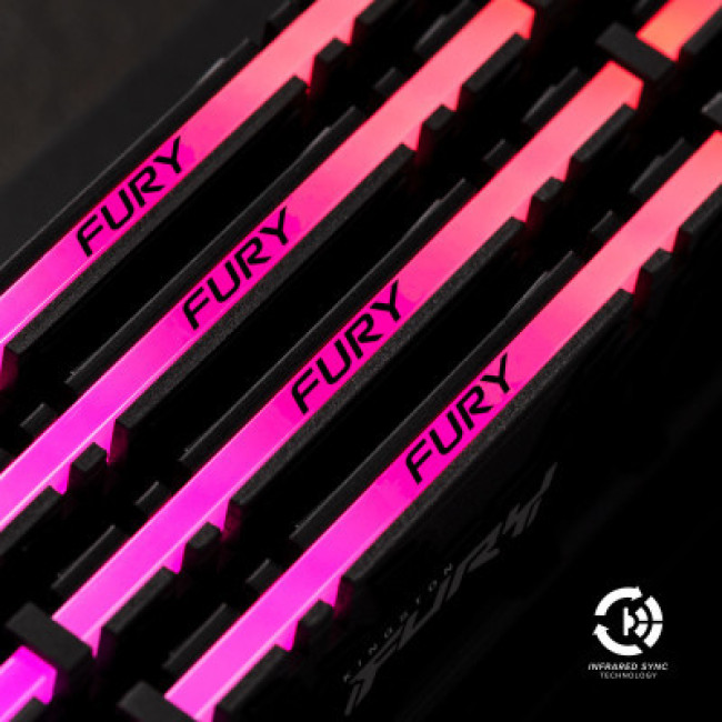 Kingston FURY 64 GB (2x32GB) DDR4 3600 MHz Renegade RGB (KF436C18RBAK2/64)