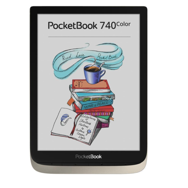 PocketBook 740 Color Moon Silver: The Perfect E-Reader (PB741-N-CIS)