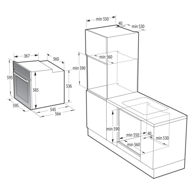 Gorenje BO6727E03WG