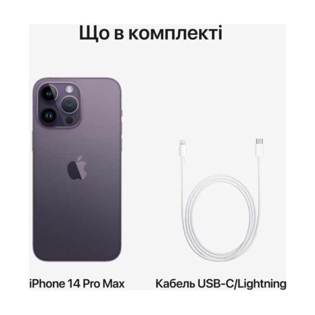 Apple iPhone 14 Pro 512GB Deep Purple (MQ293) UA