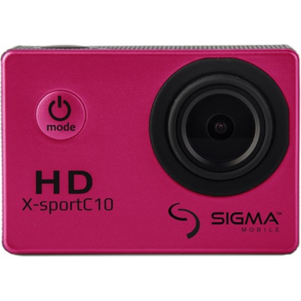 Экшн-камера Sigma mobile X-sport C10 Pink (UA UCRF)