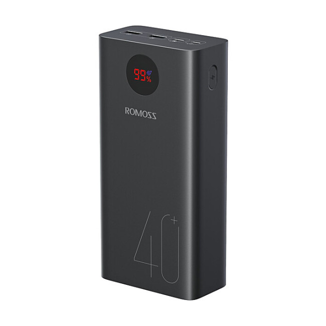 Повербанк Romoss 40000mAh 18W PEA40 Black (PEA40-112-2A45)