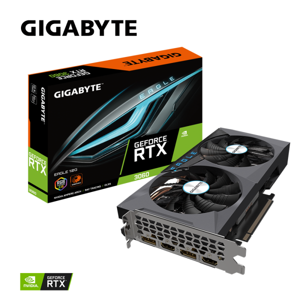 Gigabyte GeForce RTX 3060 EAGLE 12G (GV-N3060EAGLE-12GD 2.0)