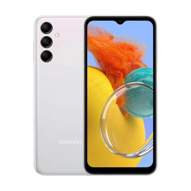 Смаpтфон Samsung Galaxy M14 4/128GB Silver (SM-M146BZSV)