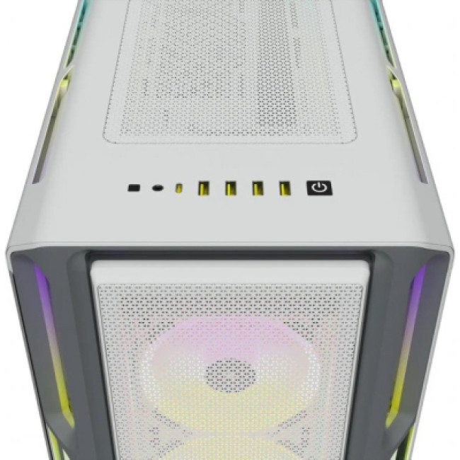 Corsair iCUE 5000T RGB Tempered Glass White (CC-9011231-WW)