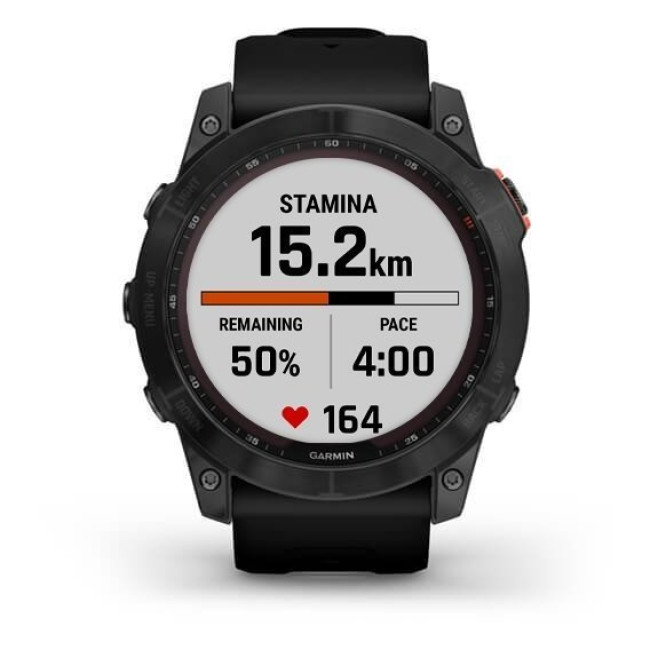 Garmin Fenix 7X Solar Slate Gray with Black Band (010-02541-00/01)