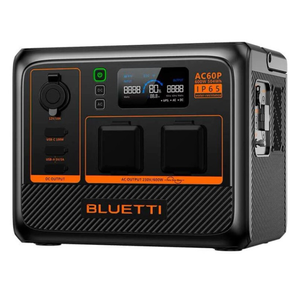 BLUETTI AC60P: мощный переносной источник энергии для подключения ваших устройств!