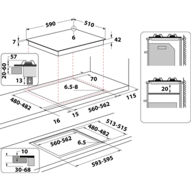 Варочная поверхность Whirlpool AKTL 629 S