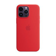 Apple iPhone 14 Pro Max Silicone Case with MagSafe - (PRODUCT)RED (MPTR3)