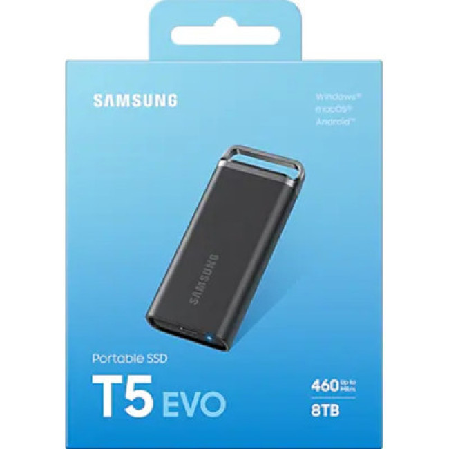 SSD накопитель Samsung T5 EVO 8 TB (MU-PH8T0S)