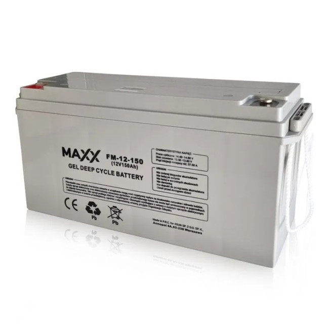 Аккумулятор MAXX Battery GEL 12V FM-12-150 150Ah