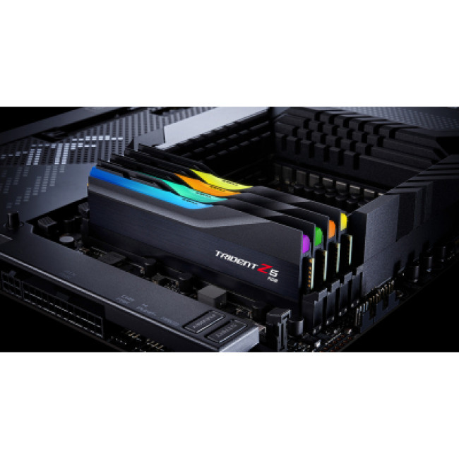 Модуль памяти G.Skill 32 GB (2x16GB) DDR5 7600 MHz Trident Z5 RGB (F5-7600J3646G16GX2-TZ5RK)