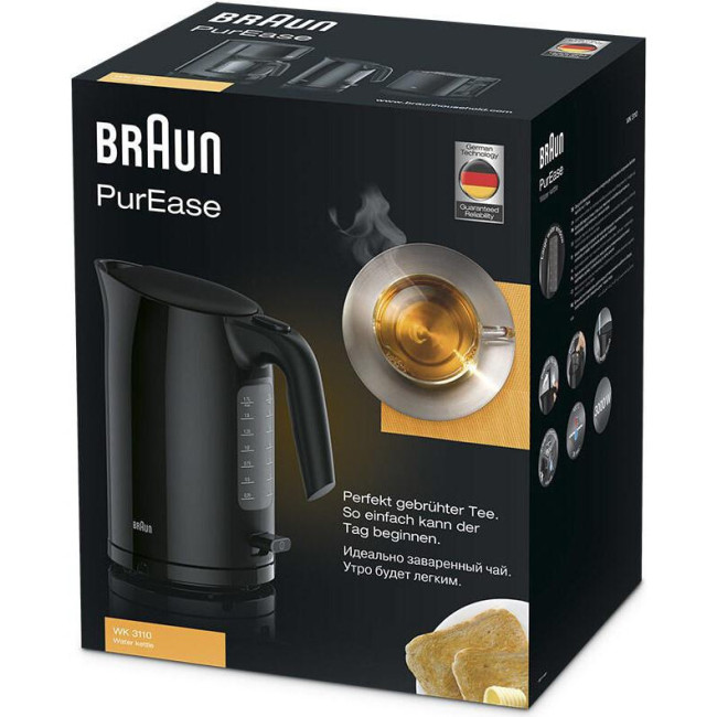 Чайник Braun PurEase WK 3110 BK