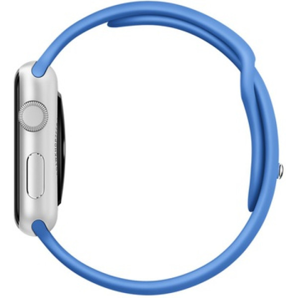 Умные часы Apple Watch Sport 42mm Silver Aluminum Case with Royal Blue Sport Band (MMFM2)