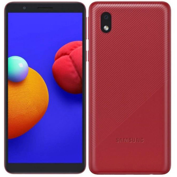 Смартфон Samsung Galaxy A01 Core 1/16GB Red (SM-A013FZRD)