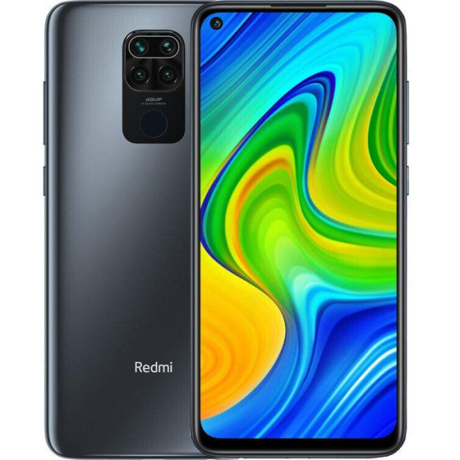 Смартфон Xiaomi Redmi Note 9 3/64GB Onyx Black NFC