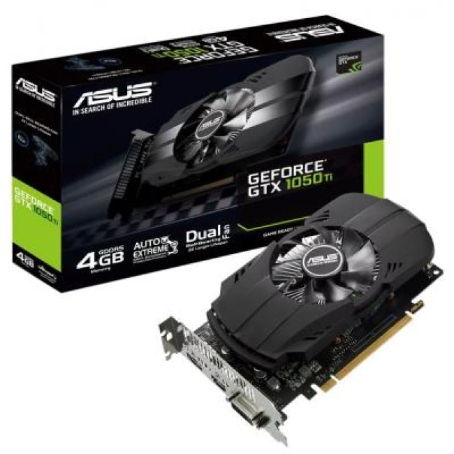 Видеокарта ASUS GeForce GTX1050 Ti 4096Mb (PH-GTX1050TI-4G)