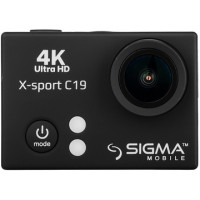 Экшн-камера Sigma mobile X-sport C19 Black (UA UCRF)