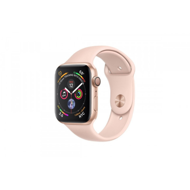 Apple Watch Series 6 GPS 44mm Gold Aluminum Case w. Pink Sand Sport B. (M00E3)