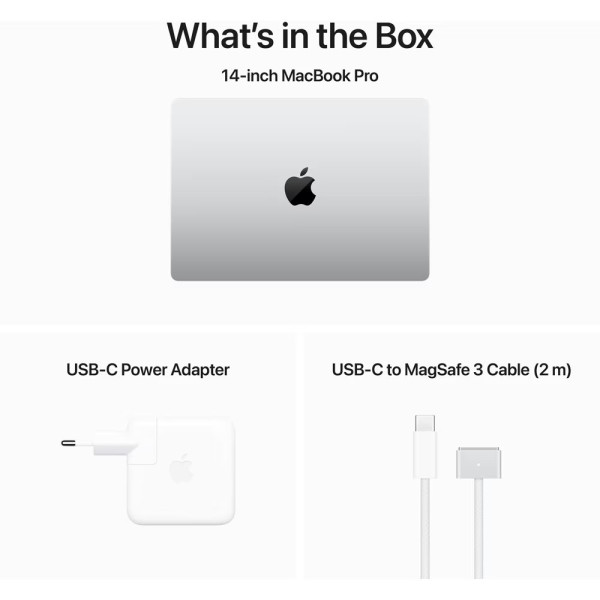 Apple MacBook Pro 14" Silver Late 2023 (MRX73)