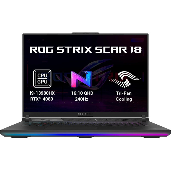 Asus ROG Strix Scar 18 G834JZ (G834JZ-NEBULA020W) – мощный игровой ноутбук в интернет-магазине
