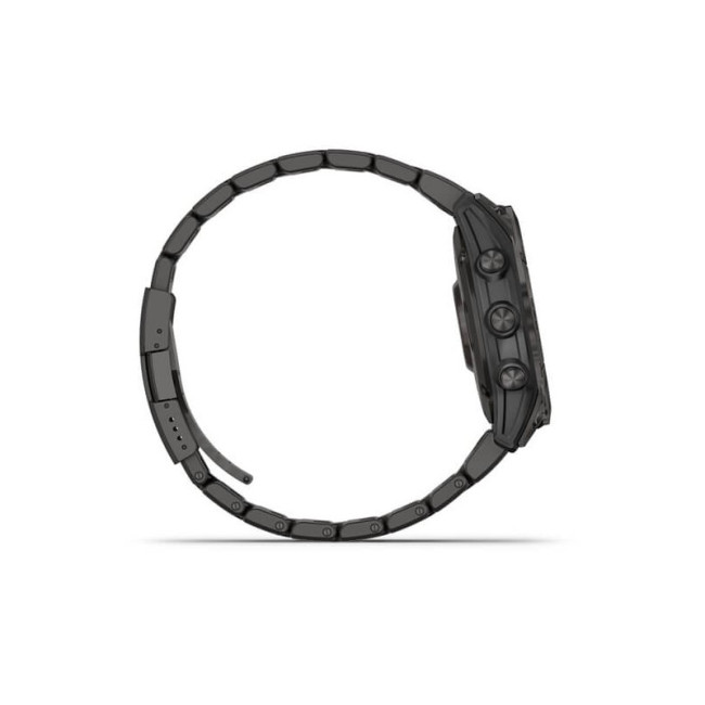 Garmin Fenix 7 Sapphire Solar C. Grey DLC Titanium w. Carbon Grey DLC V. Titanium Band (010-02540-39)