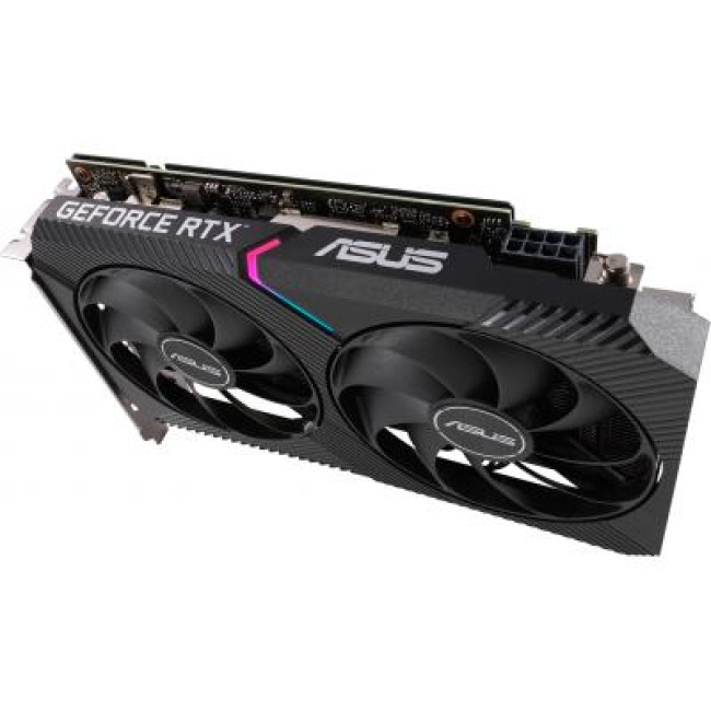 Видеокарта ASUS GeForce RTX3060 12Gb DUAL OC V2 LHR (DUAL-RTX3060-O12G-V2)