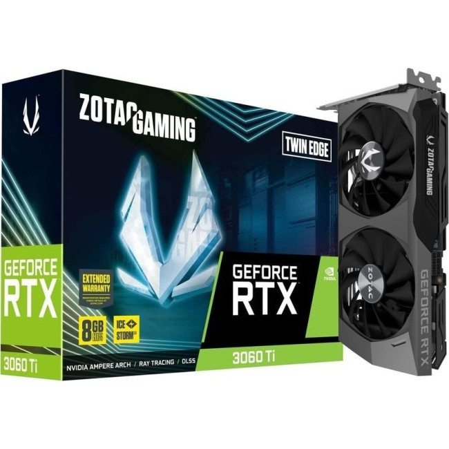 Zotac GAMING GeForce RTX 3060 Ti Twin Edge LHR (ZT-A30610E-10MLHR)