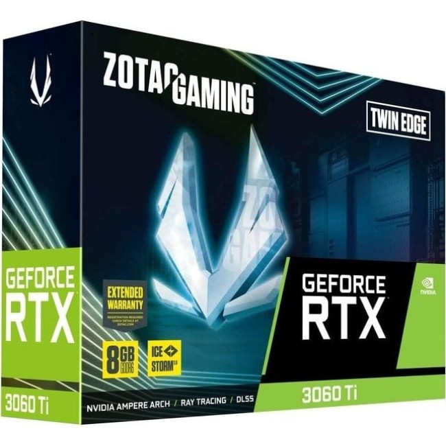 Zotac GAMING GeForce RTX 3060 Ti Twin Edge LHR (ZT-A30610E-10MLHR)