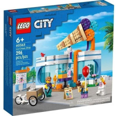 Блочный конструктор LEGO City Магазин мороженого (60363)