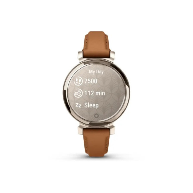 Garmin Lily 2 Classic Cream Gold with Tan Leather Band (010-02839-02)