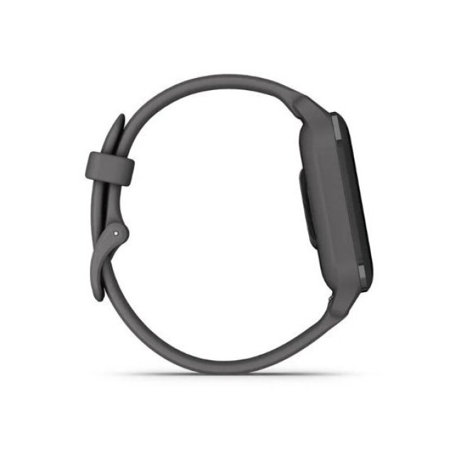 Garmin Venu Sq 2 Slate Aluminum Bezel with Shadow Gray Case and Silicone Band (010-02701-00/10)