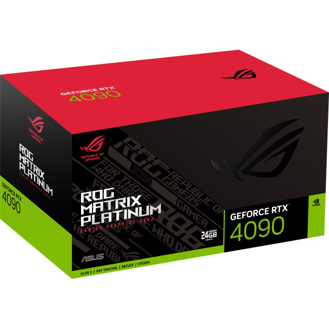 Видеокарта Asus ROG Matrix GeForce RTX 4090 Platinum 24576MB (ROG-MATRIX-RTX4090-P24G-GAMING)