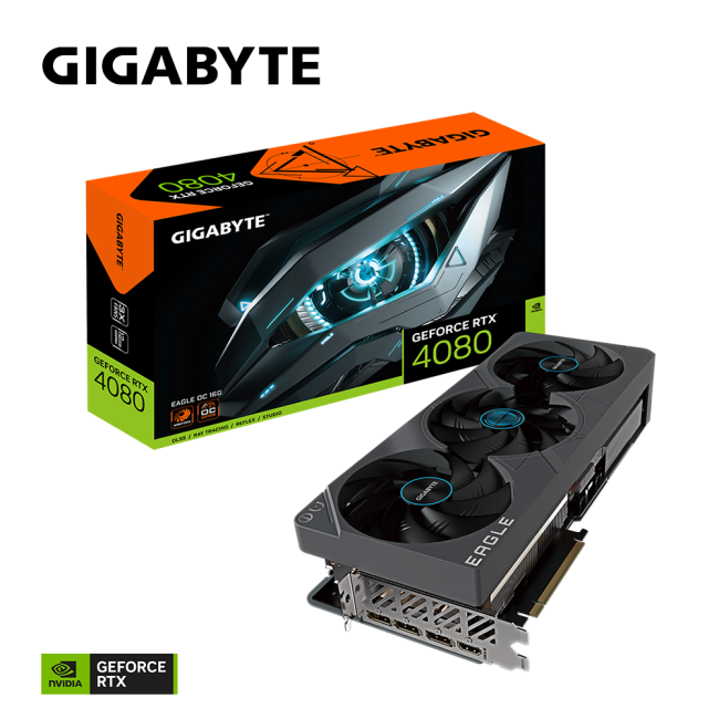 Gigabyte GeForce RTX 4080 16 GB EAGLE (GV-N4080EAGLE-16GD)