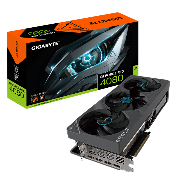 Gigabyte GeForce RTX 4080 16 GB EAGLE (GV-N4080EAGLE-16GD)