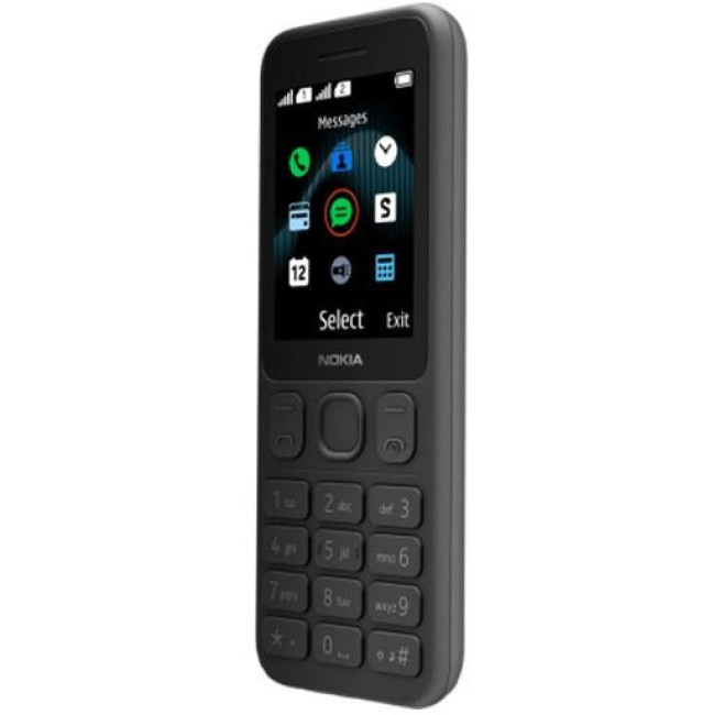 Мобільний телефон Nokia 125 Dual Sim Black