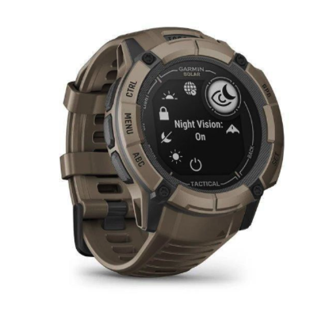 Смарт-часы Garmin Instinct 2X Solar - Tactical Edition Coyote Tan (010-02805-12/02)