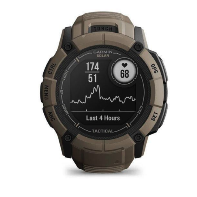 Смарт-часы Garmin Instinct 2X Solar - Tactical Edition Coyote Tan (010-02805-12/02)