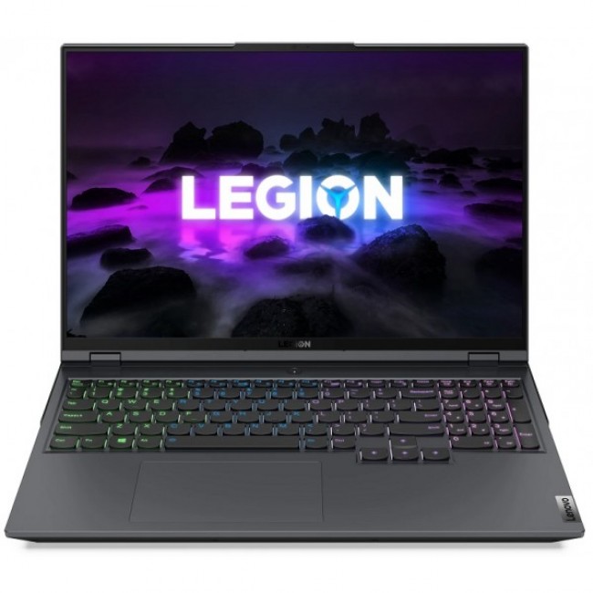 Ноутбук Lenovo Legion 5 Pro 16ACH6H Storm Grey/Black Metallic (82JQ010PCK)