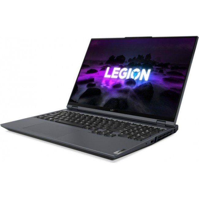 Ноутбук Lenovo Legion 5 Pro 16ACH6H Storm Grey/Black Metallic (82JQ010PCK)