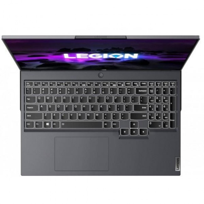 Ноутбук Lenovo Legion 5 Pro 16ACH6H Storm Grey/Black Metallic (82JQ010PCK)