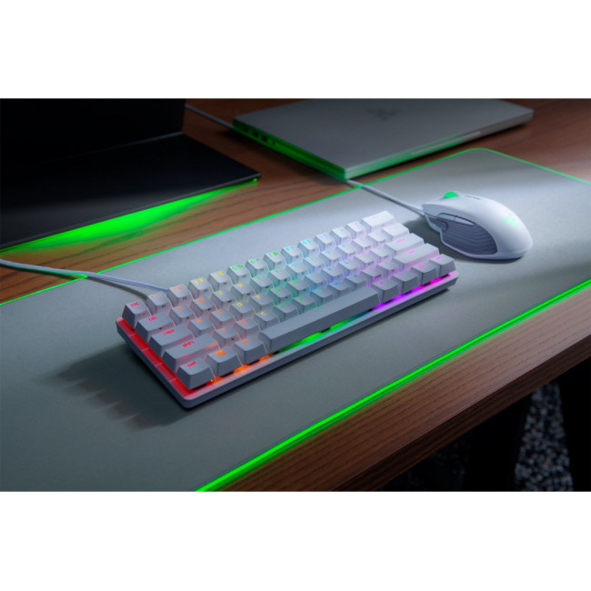 Razer Huntsman Mini Mercury Edition Purple Switch White (RZ03-03390300-R3M1)