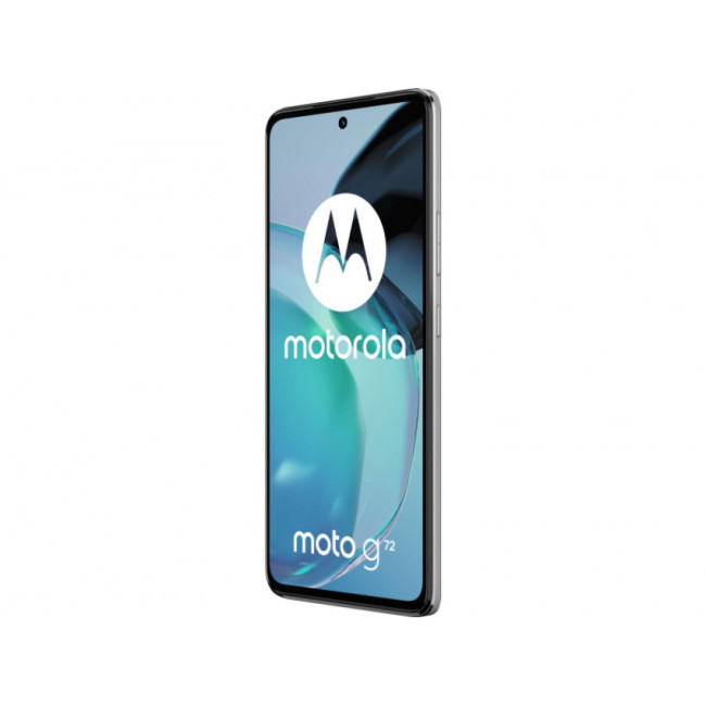 Смаpтфон Motorola G72 8/128GB Mineral White (PAVG0014)