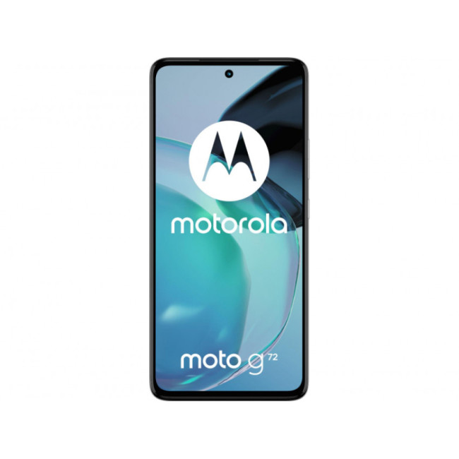 Смаpтфон Motorola G72 8/128GB Mineral White (PAVG0014)