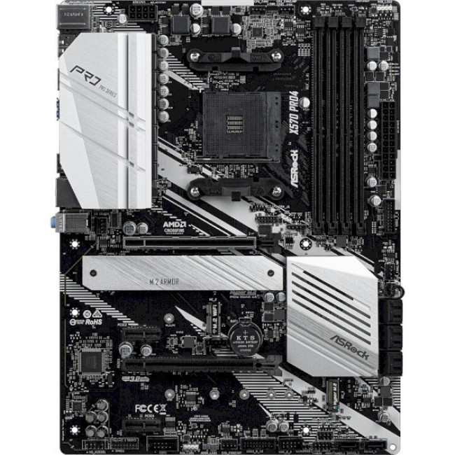 Материнська плата ASRock X570 Pro4 Socket AM4