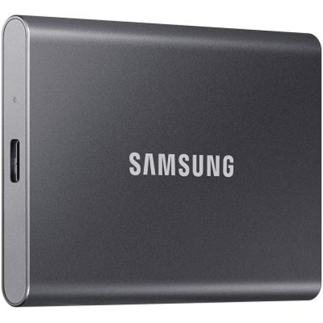 SSD накопитель Samsung T7 2 TB Titan Gray (MU-PC2T0T/WW)